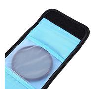 EIMSOAH Camera Filter Wallet Case Protective 3 Pockets Bag for Lens Adapter Cokin A P Series Filters for Photographers Made of Nylon Material