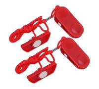 EIMSOAH Compact 2pcs Treadmill Safety Key Set, Portable Magnet Lock for Emergency Stop, ABS and Polyester Fiber Running Machine Key, Fitness Enthusiasts