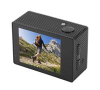 EIMSOAH Cycling Video Camera, 4K HD Rain Proof 170° Wide Angle Action Camera, 2.0 Inch Screen Handlebar Electronic Stabilization Wearable Cycling Camera for Vlog