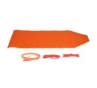 EIMSOAH Deer Drag Sled, Heavy Duty Game Cart with 13.1ft Pulling Harness and 16.4ft Ropes for Effortless Game Hauling, Suitable for Grass Mud Sand Snow Ice (Orange)