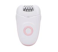 EIMSOAH Efficient 3 in 1 Women Epilator IPX4 Water Proof Hair Removal Depilator with Foot File Head for Practical Use (Pinkish)