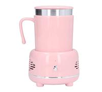 EIMSOAH Electric Cup Cooler Fast Cooling Heating Easy Operation for Desktop Cup Warmer for Home Tourism 6.5x3.9x2.8in (Pink)
