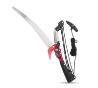 EIMSOAH Extendable Tree Pruner Saw Head Without Pole, Garden Tree Pruner Head Versatile Shears Cutter for 1 Inch Diameter Pole, Double Tackle System for Landscaping