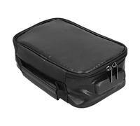 EIMSOAH Fireproof Document Bag with Lock, 3 Layer Insulated Water Proof Storage Case for Files Certificates Passport Jewelry, Portable Travel Home Office (Black)