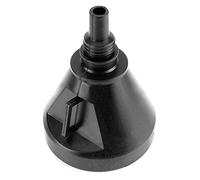 EIMSOAH Flexible Car Fuel Funnel Strainer Spout for Gasoline, Black Plastic Funnel, Perfect for Engine Fluids, Convenient Handle, Ideal for DIY Mechanics