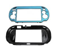 EIMSOAH Game Console Metal Case, Hard Cover for 1000, Aluminum Alloy Protective Case with Sandblasted for PSV 1000 (Light Blue)