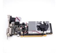 EIMSOAH GT 705 Graphics Card, 1GB GDDR3 64 Bit 1029 1228MHz, with VGA DVI Ports, for Office Work Web Browsing HD Video Playback