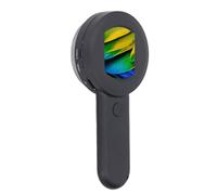 EIMSOAH Handheld Digital Microscope, 4X Magnification with 2 Inch Screen, 8 LED Lights for Jewelry Trichomes Inspection, Kids Adults Learning (128GB)