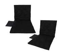 EIMSOAH Heated Seat Cushion with Memory Foam, Portable Heated Pad for Camping, Stadium, Office Chairs to Warm Back and Hips