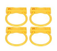 EIMSOAH High Load Bearing Capacity Bull Nose Ring Nylon Lightweight Farm Cow Nose Ring 4pcs for Cattle Management (M)