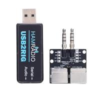 EIMSOAH Integrated Digital Modes Interface, USB Sound Card Serial Port 2 in 1 with Built in Sound Codec for Amateur Radio HF VHF UHF FT8 FT4 JS8Call