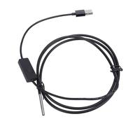 EIMSOAH IP67 USB Endoscope Camera 3.9mm 1920x1080P HD with 6 LED Lights for Water Proof Type C Endoscope Camera Suitable for Inspecting Long Pipelines [ABS Material]