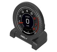 EIMSOAH LCD Car OBD2 HUD Display Digital Meter with Warning Function for Vehicle Safety for US/EU/Asia 12V Vehicles