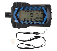 EIMSOAH LED Handheld Tachometer for RC Drone Propeller Speed Testing, Blue Backlit Display High Accuracy Photoelectric Digital Tachometer