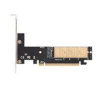 EIMSOAH M.2 NVME To PCIE 3.0 X16 Adapter Efficiently Adapts NVME SSD To PCIE Expansion Card for Fast Data Transfer Up 32Gbps, for 2280/2260/2242/2230mm M.2 -Key SSDs Material: PCB, 1 Set