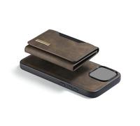 EIMSOAH Magnetic Card Holder Phone Case with Stand Function, Two-in-one Detachable Wallet for Easy Separation, Stable Support Phone Protector for Watching Movies, Cash Holder for 1 X Case + Card