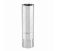 EIMSOAH Magnetic Spark Plug Socket, 14mm Thin Wall Spark Plug Socket, Magnetic Thin Wall Spark Plug Socket Remover Wrench Disassembly for Motorcycle, Car, SUV, Mini