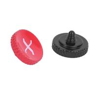 EIMSOAH Metal Shutter Release Button Decorative Black Red for Fuji X Series Cameras Professional Camera Accessories Manufacturing Lightweight Alloy Material