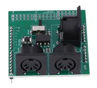 EIMSOAH MIDI Adapter Board Durable Instrumentation Testing Accessories for Microcontroller Communication 2.54mm Pin Headers 1 X Serial Port to MIDI Module