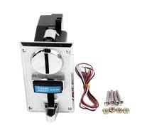 EIMSOAH Multi Coin Acceptor Selector, High Accuracy Game Coin Slot Acceptor for Vending Machines, Plastic Hardware, Multi Currency Recognition