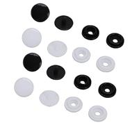 EIMSOAH No Sew Round Buttons Kit Strong Material for Clothing Sewing T3 Plastic Snap Buttons Kit Machine Washable for Home Projects 200 Sets for Crafts