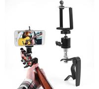 EIMSOAH Phone Stand Guitar, Adjustable Smartphone Holder, with Pivot and Tilt for Best Viewing for Electric and Acoustic Guitars