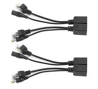 EIMSOAH POE Splitter High Performance Remote Power Supply Module 12V for Monitoring Equipment 2 Pairs, Home Office Network Expansion & Flexibility