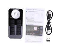 EIMSOAH Quick Access Keypad, 8 Keys and Dial for Graphics Tablet, with 2.4G WiFi and USB C Connection, Compatible with 7 MacOS for Digital Artists Video Editors Photographers