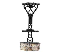 EIMSOAH Quiver, Camouflage 6 Capacity ABS Plastic Bow Mounted Quiver with Quick Design, for Compound Bow Hunting and Archery Shooting