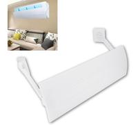 EIMSOAH Retractable Windproof Air Conditioner Deflector, Air Conditioner Deflector, Telescopic Cold Child Deflector Baffle for Indoor Temperature Control (Hollow waterproof model)