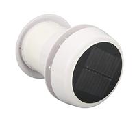 EIMSOAH RV Roof Exhaust Fan Noiseless Solar Powered Vent for Caravans Ships Yachts 12V ABS Material