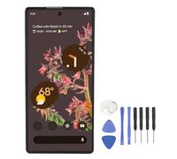 EIMSOAH Screen Replacement Kit,Touch Display Digitizer Assembly Kit with Fingerprint Sensor,Phone Screen Replacement with Repair Tool for Pixel 6 5G GB7N6 G9S9B16 Touch Display Digitizer A