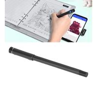 EIMSOAH Smart Pen Notebook Set, 5.0 Digital Pen with 360° Writing Angle Real Time Sync for Note Taking, Convert Handwriting to Text, Compatible with iOS (Black Grey Patchwork)
