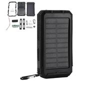 EIMSOAH Solar Charger Power Bank DIY Kit 10000mAh Wireless Charging Portable External Battery Pack Outdoor Mobile Charger