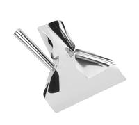 EIMSOAH Stainless Steel French Fry Scoop Quick Fill Bagger for Snacks Desserts Ice, Ergonomic Commercial French Fry Shovel for Cinemas, Pizzerias, 7.1x9.1in
