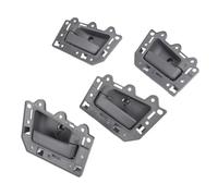 EIMSOAH Sturdy Grey Inside Door Handles 1JV461J3AA Interior Door Handles for Cars Easy to Install for Various Vehicles (with Metal and Screws)