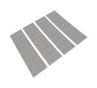 EIMSOAH Surfboard Traction Pad Anti Slip Rhombus Design for Increased Safety Suitable for Surfboards and Kayaks 4Pcs in EVA Material (Grey)