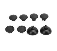EIMSOAH Thumbstick Cap Replacement Kit Enhanced Comfort High Accuracy Grip Caps for Edge Controller, 3 Height for Smooth Movement and Extended Playtime (Black)