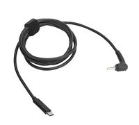 EIMSOAH TYPE-C Fast Charging Cable with 150cm Length for Laptop Power Supply, Durable Charging Cord for PD Charger, Black PVC+Brass Notebook Power Line