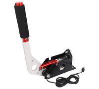 EIMSOAH Universal USB Handbrake Aluminum Game Handbrake for SIM Racing Games, Control Racing Game on PC, Compatible with T500 T300 (Red)