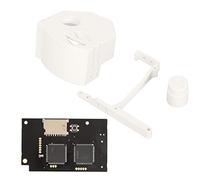 EIMSOAH V5.15b Optical Drive Simulation Board Kit Efficient Gaming Experience Perfect Replacement for DreamCast VA1 ABS Material 64GB Storage Card (White)