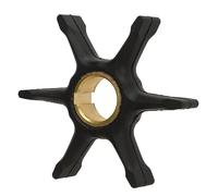 EIMSOAH Water Pump Impeller Durable 6 Vane/Wing Outboard Engine Pump Impeller for Ideal for DIY Boat Motor Repair Metal
