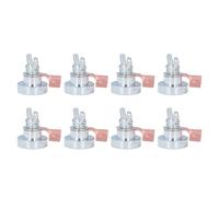EIMSOAH Welding Magnetic Grounding Clamp Enhanced Efficiency Portable Tool for Metal Structures Steel Material, 8pcs for Welding Accessories (L)