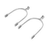 EIMSOAH Western Cowboy Stainless Steel Horse Spurs for Horse Training and Riding, Easy Control Equestrian Gear Spurs for Various Situations