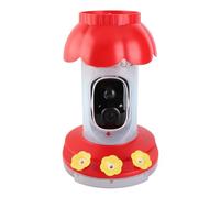 EIMSOAH WiFi Bird Feeder AI Auto Catch 1080P Camera with DIY Customization for Garden Wall Installation