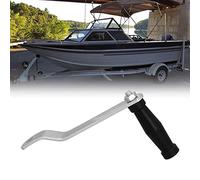 EIMSOAH Winch Handle, Ergonomic Comfortable Grip Metal Replacement Crank for Marine Boat Trailer, with Easy Installation