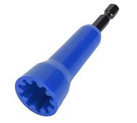EIMSOAH Wire Twisting Tool, ABS Iron Labor Saving Universal Spins Twist Wire Connector for Drills, with Socket for Electricians (Blue)
