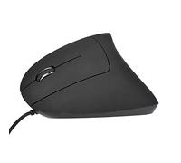 EIMSOAH Wired Vertical Ergonomic Gaming Mouse with 6 Buttons, Left Hand USB Optical Mouse for Comfortable Wrist Support, Wired Vertical for Office Gaming Teens