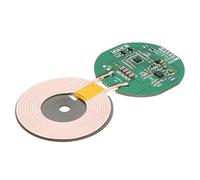 EIMSOAH Wireless Charging Module, 15W PCBA Circuit Board Coil 5 to 12V Input for Desktop Car Project Custom Case
