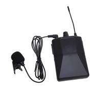 EIMSOAH Wireless Ear Monitoring System Receiver, UHF 500 999MHz Adjustable Frequency Beltpack Receiver, Support for Stage Studio Band Live Performance